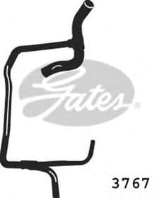 Патрубок радіатора системи охолодження двигуна