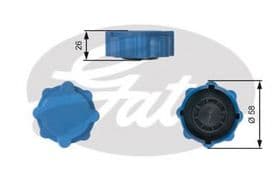 Крышка бачка охлаждающей жидкости