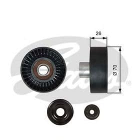 Обводной ролик поликлинового ремня