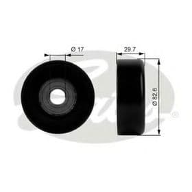 Обвідний ролик поліклинового ременя Обвідний ролик поліклинового ременя