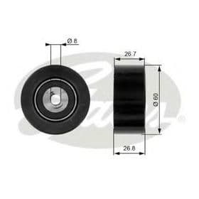 Обводной ролик поликлинового ремня