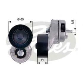 Натяжной ролик поликлинового ремня