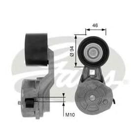 Натяжний ролик поліклинового ременя