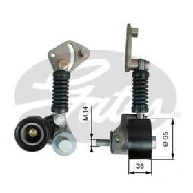 Натяжной ролик поликлинового ремня