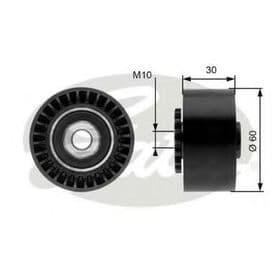 Натяжной ролик поликлинового ремня