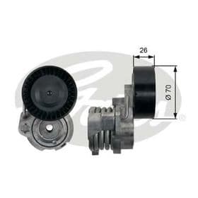 Натяжний ролик поліклинового ременя