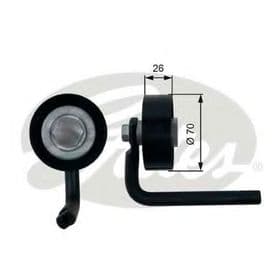 Натяжной ролик поликлинового ремня