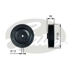 Шків колінчастого вала