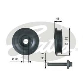 Шків колінчастого вала