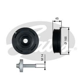 Шків колінчастого вала