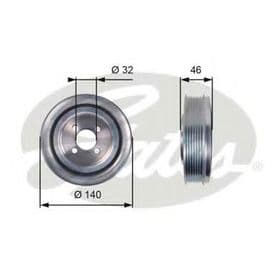 Шків колінчастого вала