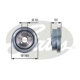 Шків колінчастого вала