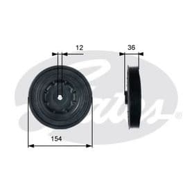 Шків колінчастого вала