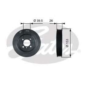 Шків колінчастого вала