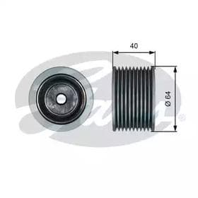 Обвідний ролик поліклинового ременя Обвідний ролик поліклинового ременя