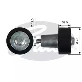 Обвідний ролик поліклинового ременя Обвідний ролик поліклинового ременя