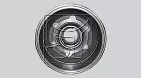 Тормозной барабан Templin 03.090.1940.330