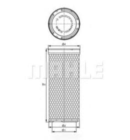 Фильтр добавочного воздуха Mahle LXS 223