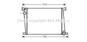 Радіатор охолодження двигуна
