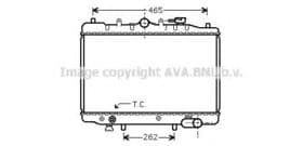 Радиатор охлаждения двигателя