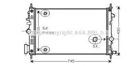 Радиатор охлаждения двигателя Радиатор охлаждения двигателя