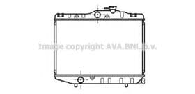 Радиатор охлаждения двигателя