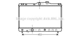 Радиатор охлаждения двигателя