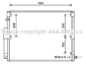 Радіатор кондиціонера
