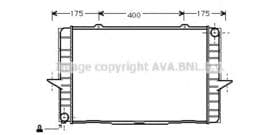 Радіатор охолодження двигуна