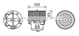 Вентилятор салону