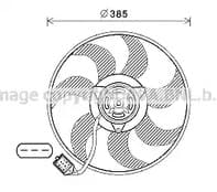 Вентилятор системы охлаждения двигателя Вентилятор системы охлаждения двигателя