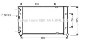 Радиатор охлаждения двигателя Радиатор охлаждения двигателя