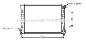 Радиатор охлаждения двигателя Радиатор охлаждения двигателя