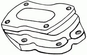 Прокладка карбюратора Прокладка карбюратора