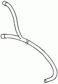 Патрубок радиатора системы охлаждения двигателя Lemförder 14250 01