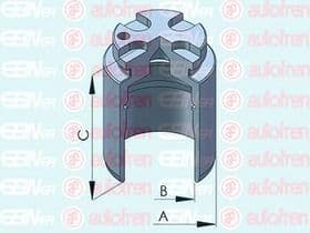 Поршень гальмівного супорта Поршень гальмівного супорта