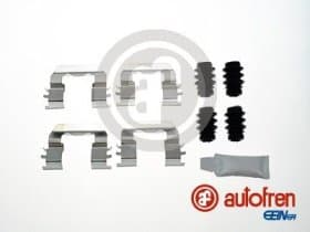 Комплектующие дисковых тормозных колодок