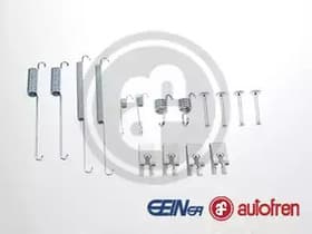 Монтажный комплект барабанных тормозных колодок