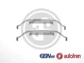 Компоненти дискових гальмівних колодок Компоненти дискових гальмівних колодок