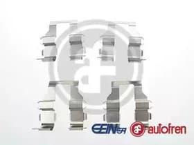 Комплектующие дисковых тормозных колодок Комплектующие дисковых тормозных колодок