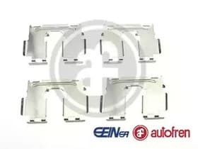 Компоненти дискових гальмівних колодок Компоненти дискових гальмівних колодок