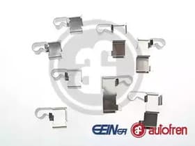 Компоненти дискових гальмівних колодок Компоненти дискових гальмівних колодок