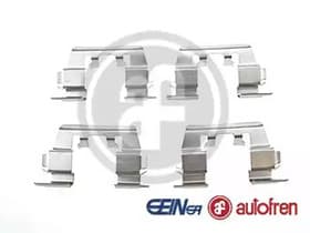 Комплектующие дисковых тормозных колодок Комплектующие дисковых тормозных колодок