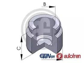 Поршень гальмівного супорта