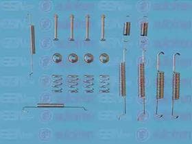 Монтажный комплект барабанных тормозных колодок Монтажный комплект барабанных тормозных колодок
