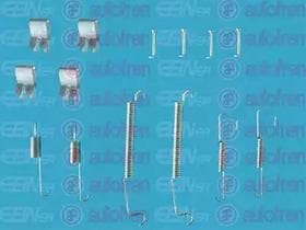 Монтажний комплект барабанних гальмівних колодок Монтажний комплект барабанних гальмівних колодок