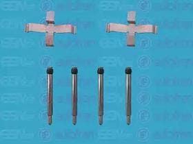 Компоненти дискових гальмівних колодок Компоненти дискових гальмівних колодок