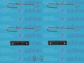 Комплектующие дисковых тормозных колодок Комплектующие дисковых тормозных колодок