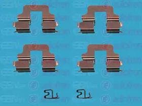 Компоненти дискових гальмівних колодок Компоненти дискових гальмівних колодок