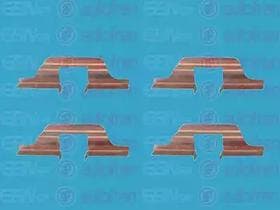 Комплектующие дисковых тормозных колодок Комплектующие дисковых тормозных колодок